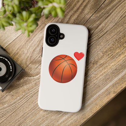 Basketball Phone Case, Love Basketball Case, Sports Gift, Athletic Style, Unique Phone Cover - TRV