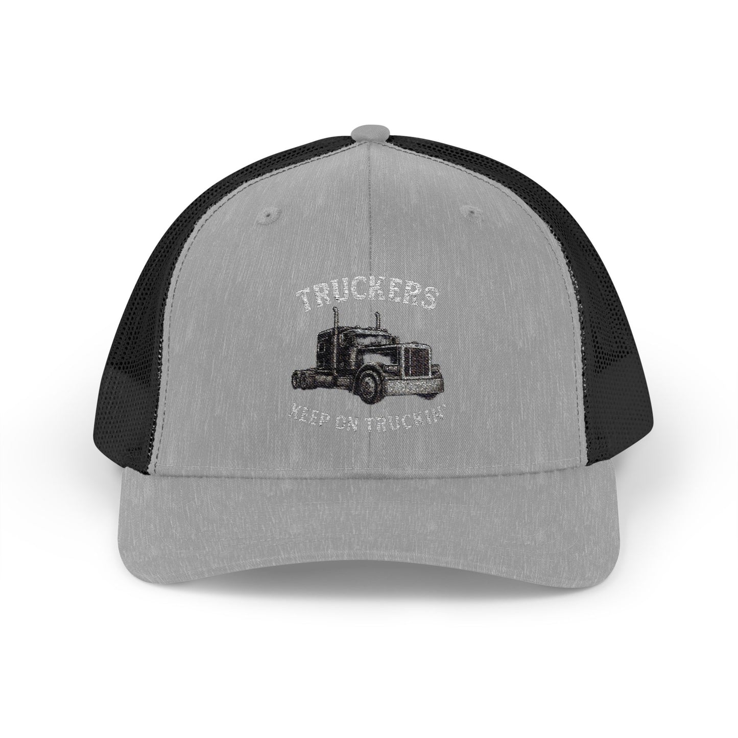 Truck Driver Snapback Cap, Mesh Trucker Hat, Cool Casual Hat, Perfect Gift for Drivers, Trucking Enthusiasts, Outdoor Style - TRV