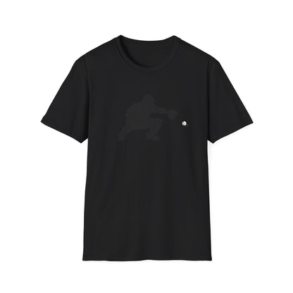 Baseball Catcher Unisex Softstyle T-Shirt, Sports Apparel, Gift for Athletes, Workout Gear, Casual Wear, Special Occasions
