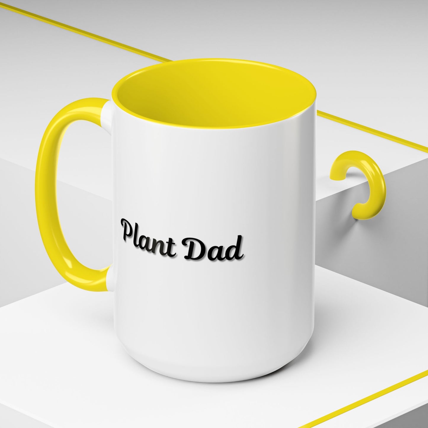 Plant Dad Accent Coffee Mug - Perfect Gift for Gardening Enthusiasts