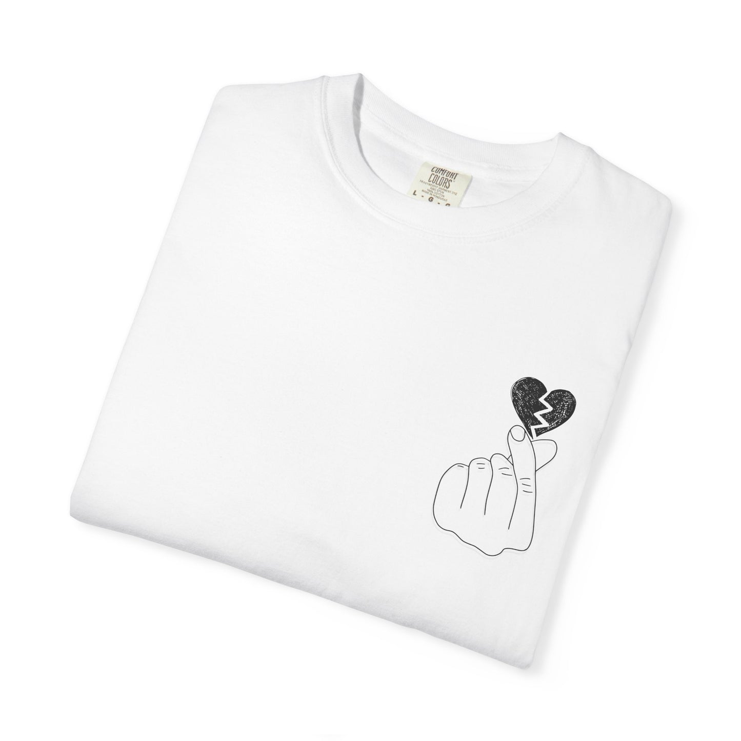 Heartbreak Unisex Garment-Dyed T-Shirt - Trendy Casual Tee for Self-Expression