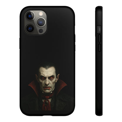 Vampire Phone Case - Tough Cases for Halloween, Gothic Decor, Gifts for Horror Fans, Spooky Accessories, Unique Cellphone Cover - TRV