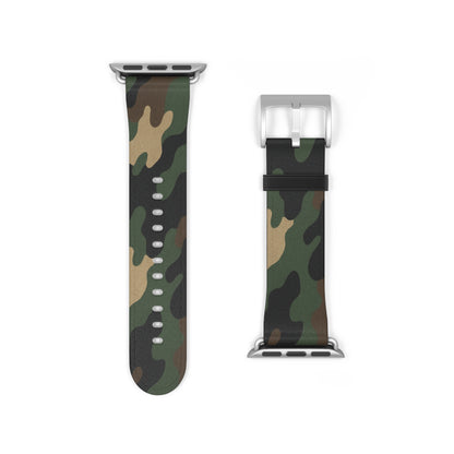 Camouflage Watch Band - Stylish Camo Wrist Strap for Outdoor Lovers, Perfect Gift for Adventurers, Fitness Enthusiasts, Casual Everyday Use - TRV
