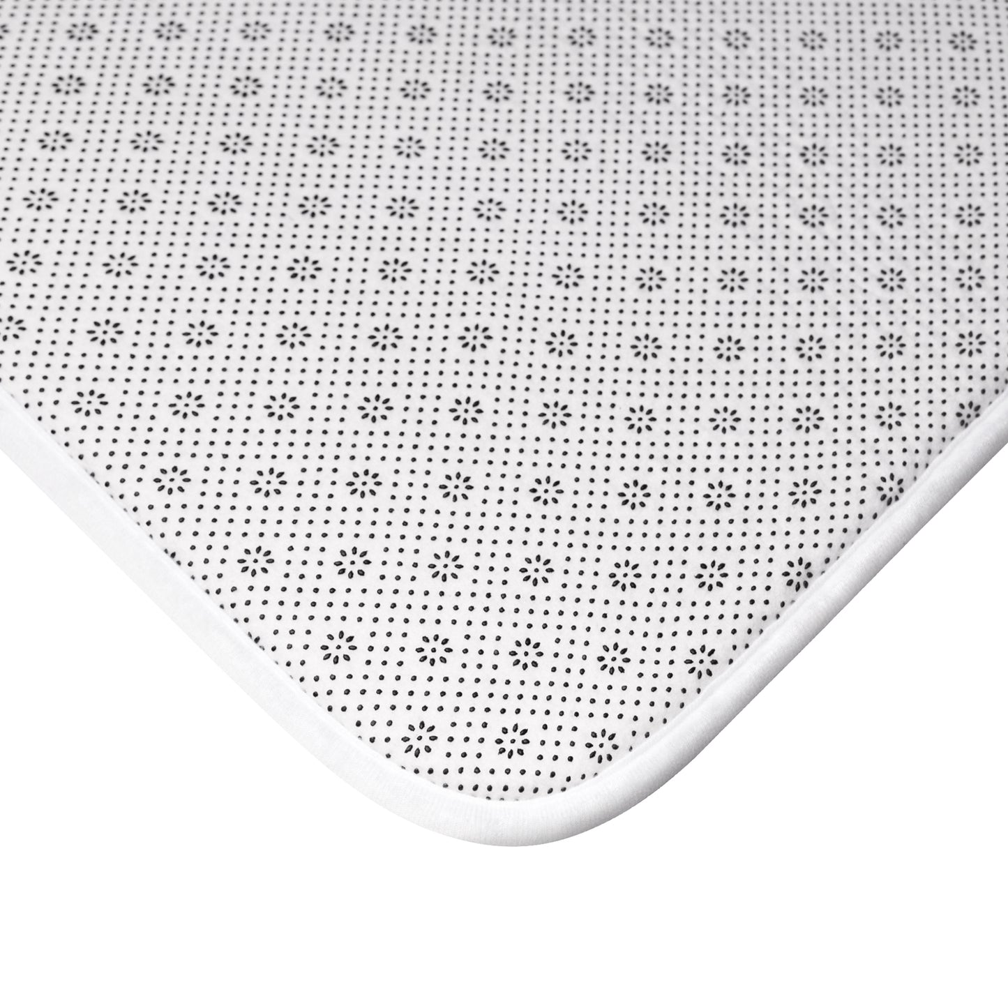 Elegant Gray Abstract Bath Mat | Modern Bathroom Decor, Soft Bathroom Rug, Luxury Shower Mat, Neutral Home Accessories - TRV