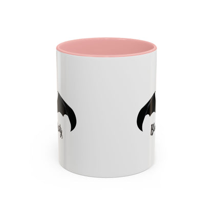 Bloodthirsty Bat Coffee Mug - Unique Halloween and Gothic Accents