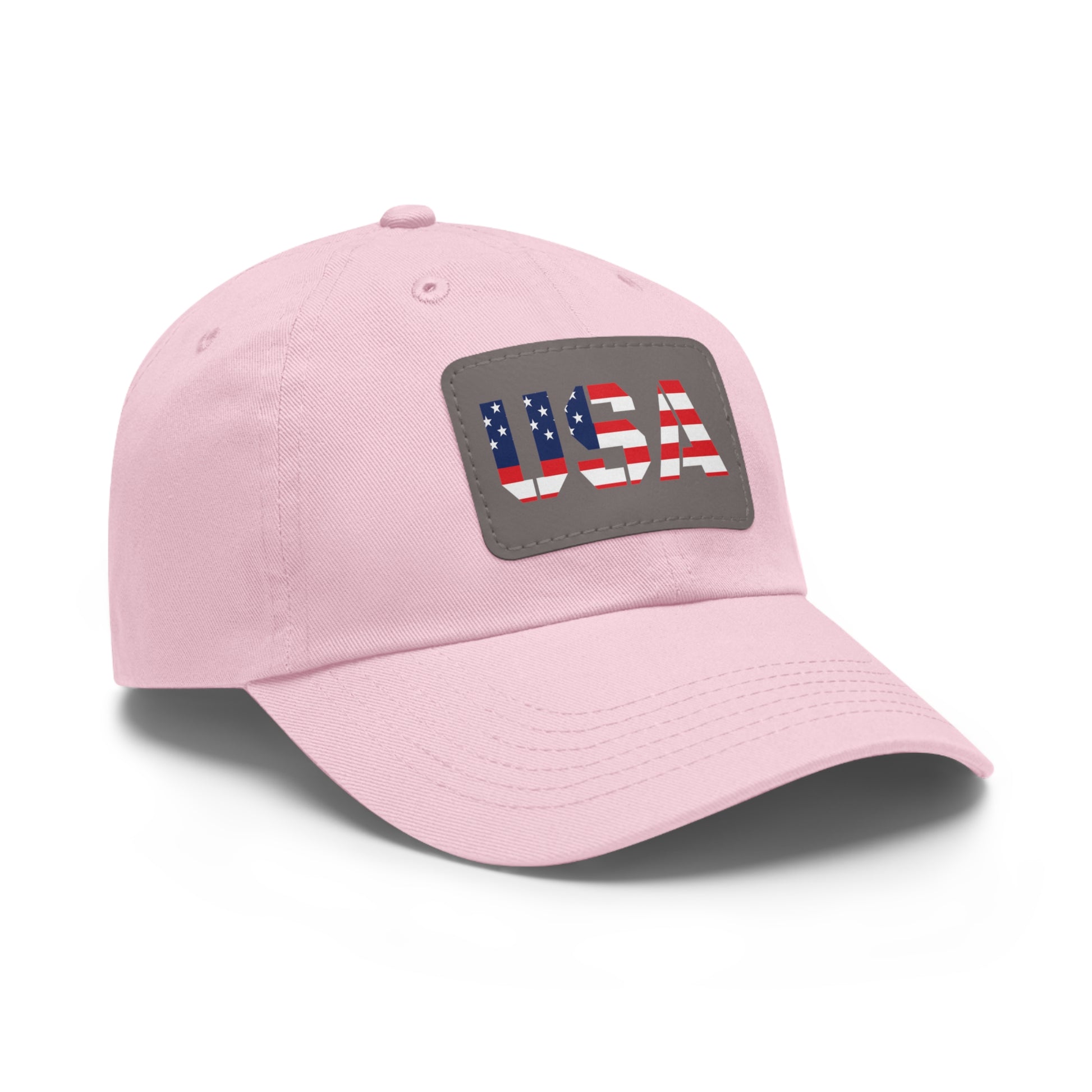 Dad Hat with USA Leather Patch - TRV