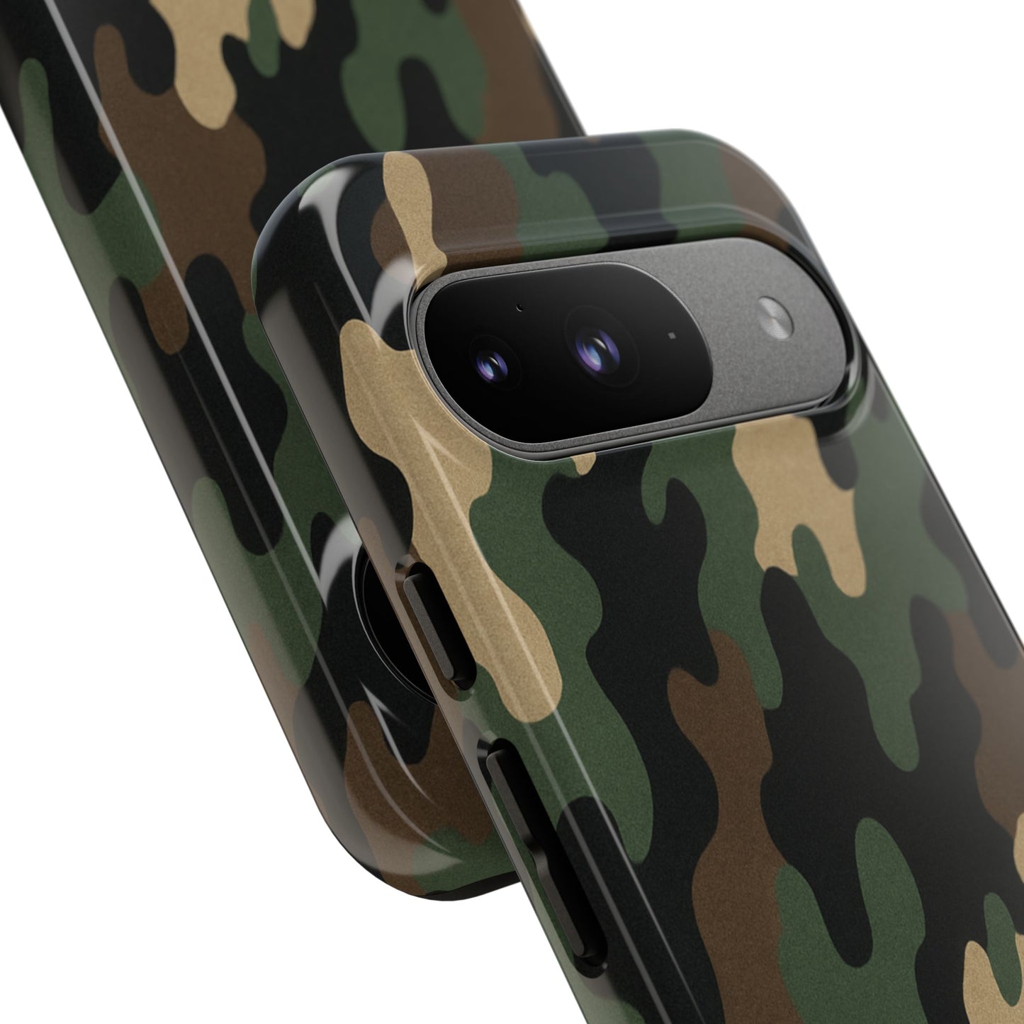 Camouflage Phone Case, Tough Cases, Military Style, Unique Phone Accessories, Gift for Him, Durable Phone Cover - TRV