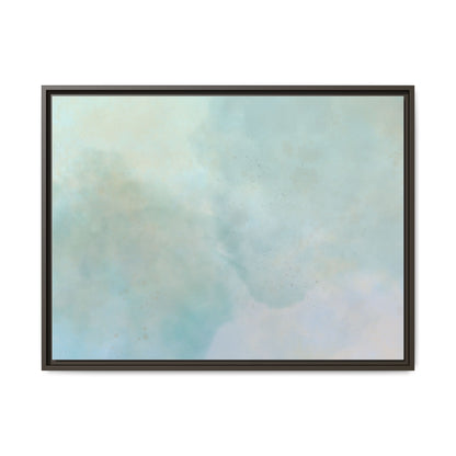 Soft Abstract Pastel Watercolor Matte Canvas