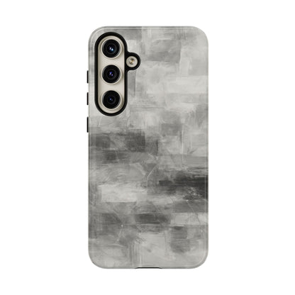 Stylish Phone Case for Tough Protection, Marble Grey Design, Customizable Gift for Her, Unisex Mobile Accessory, Birthday Present, [...] - TRV