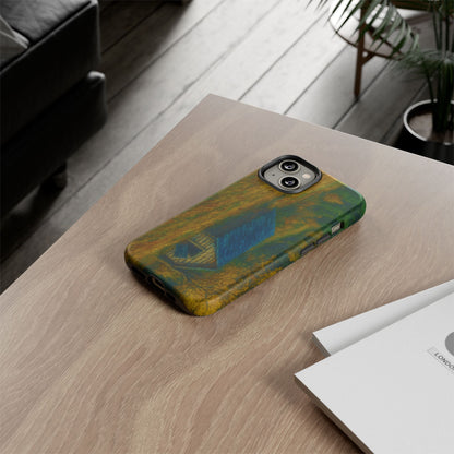 Artistic Phone Case by Tough Cases, Nature-Inspired Phone Protection, Unique Gift for Nature Lovers, Stylish Accessory, Fall Aesthetic - TRV
