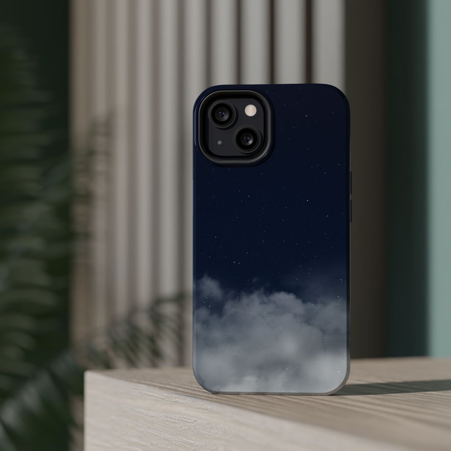 Night Sky Magnetic Impact-Resistant Phone Case — Foggy Cloud Design