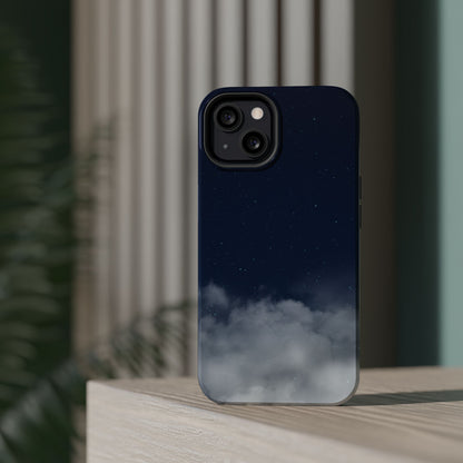 Night Sky Magnetic Impact-Resistant Phone Case — Foggy Cloud Design