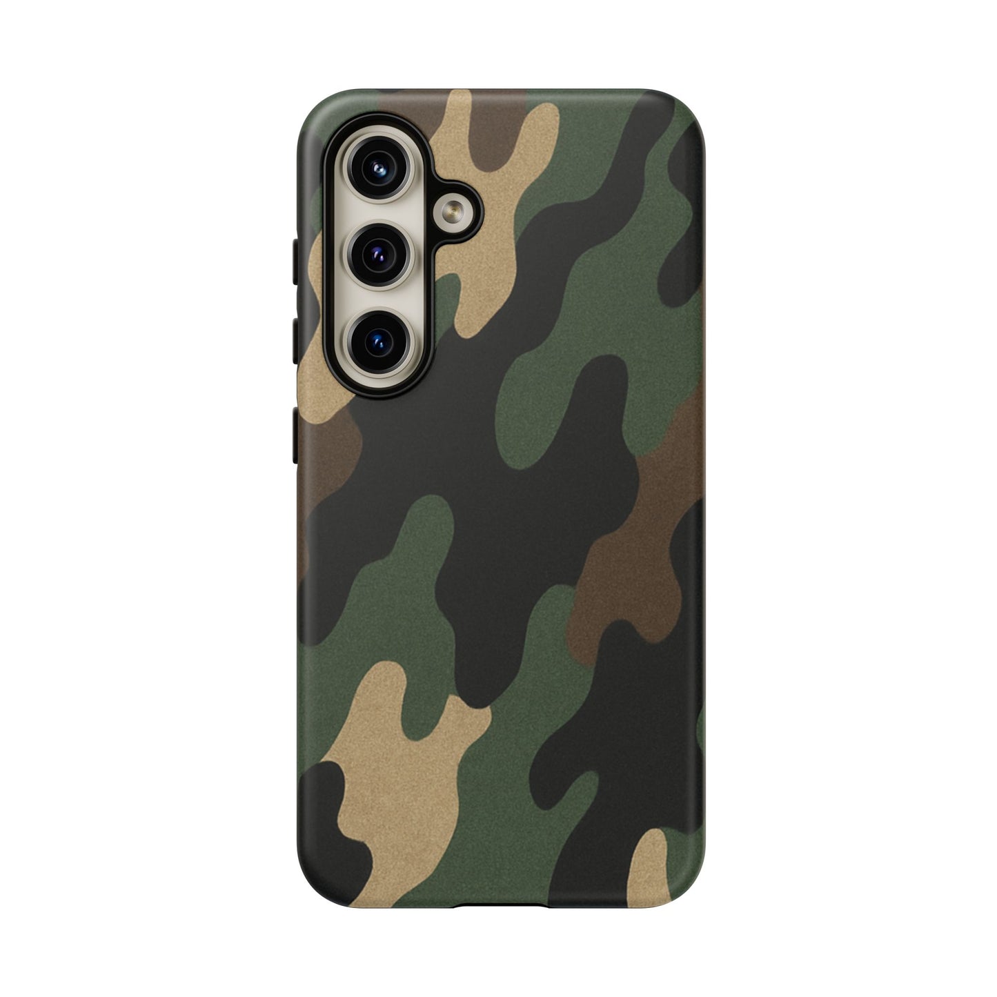 Camouflage Phone Case, Tough Phone Cover, Military Style Accessory, Protective Case for Men, Gifts for Soldiers - TRV