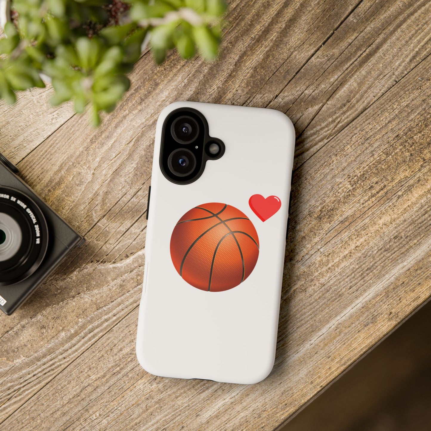 Basketball Phone Case, Love Basketball Case, Sports Gift, Athletic Style, Unique Phone Cover - TRV