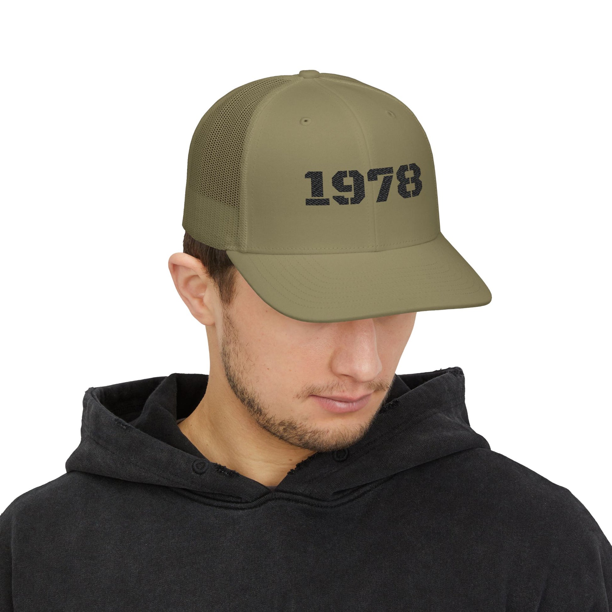 Custom Embroidered Snapback Trucker Cap | Birthday Gift, Fashion Accessory, Casual Wear, Unisex Gift, Vintage Style Hat - TRV