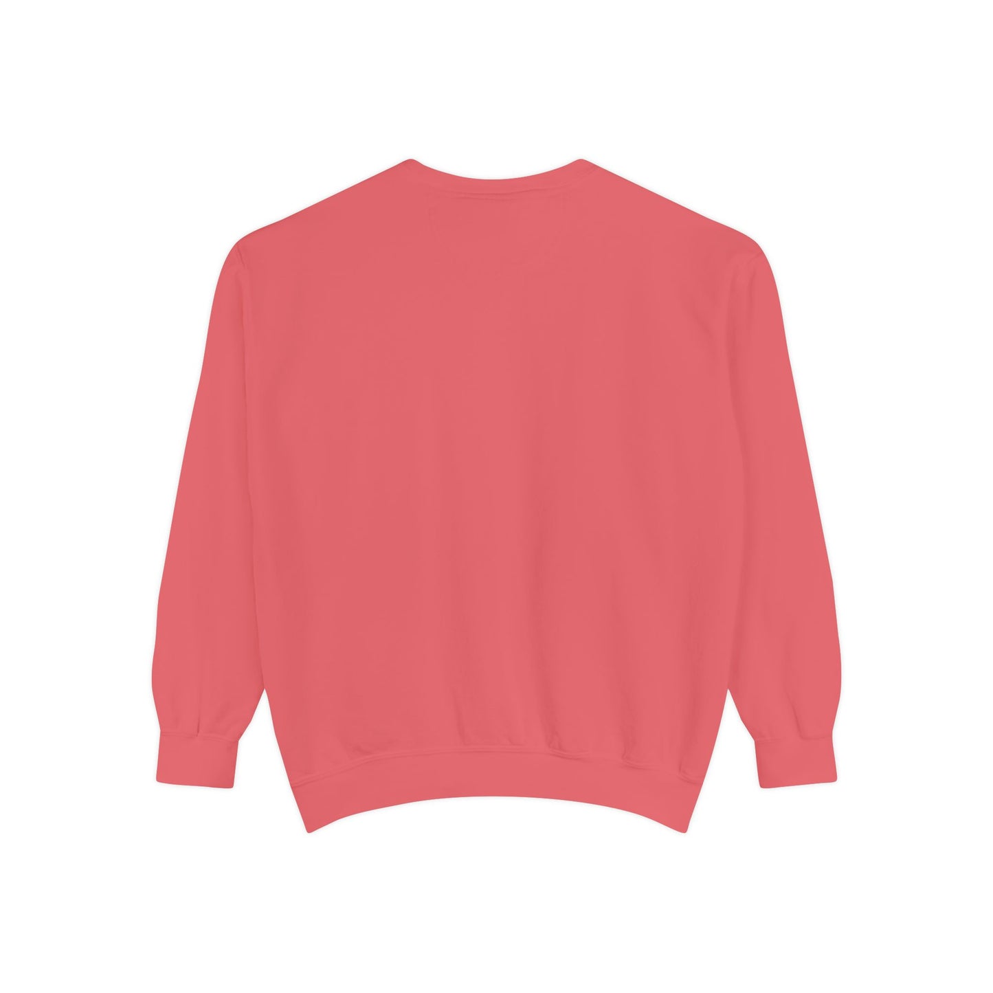 Minimalist Peace Hand Sweatshirt — Small Chest Line Art Crewneck