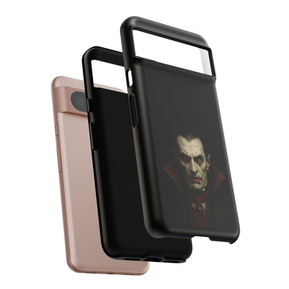 Vampire Phone Case - Tough Cases for Halloween, Gothic Decor, Gifts for Horror Fans, Spooky Accessories, Unique Cellphone Cover - TRV