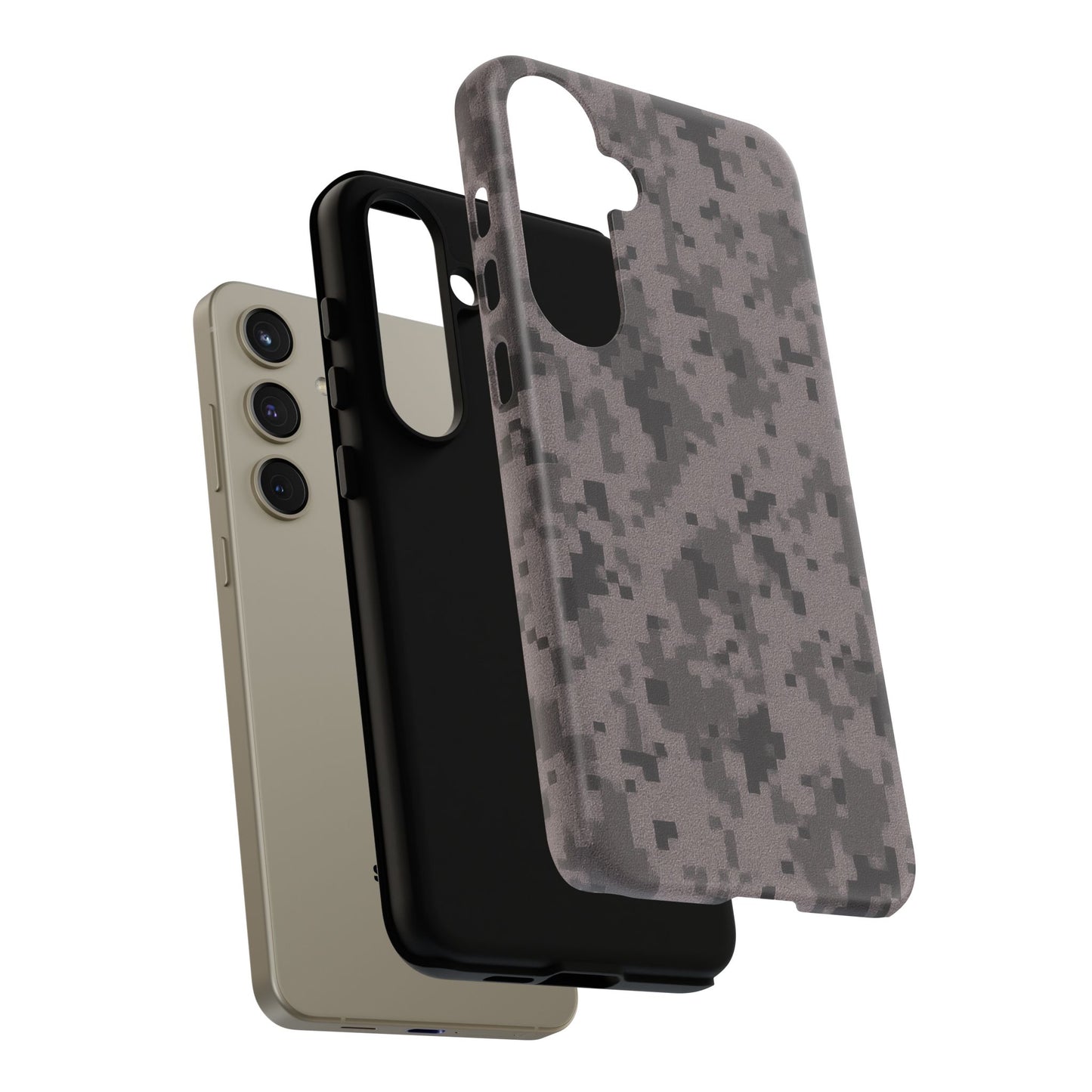 Tough Cases, Army Camouflage Phone Case, Military Style, Durable Cover, Gift for Soldiers, Outdoor Adventure, Rugged Protection - TRV