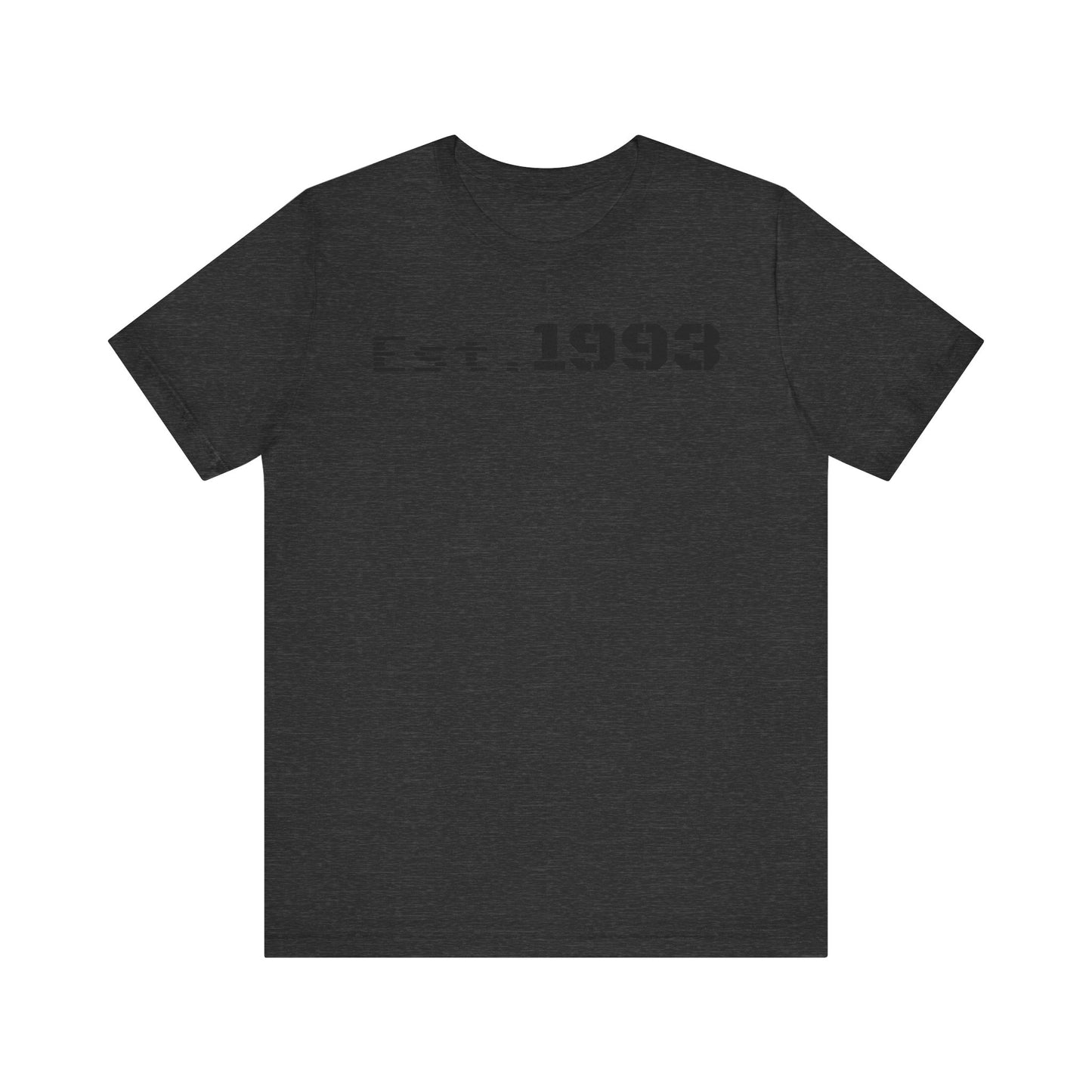 Est. 1993 Unisex Short Sleeve Tee - Perfect for Birthdays, Nostalgia, Casual Wear, Gifts, and Celebrations - TRV