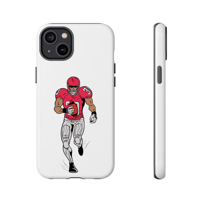 Football Player Tough Case, Sports Phone Cover, Athlete Gift, Tough Phone Case, Fall Sports, Football Lover's Accessory - TRV
