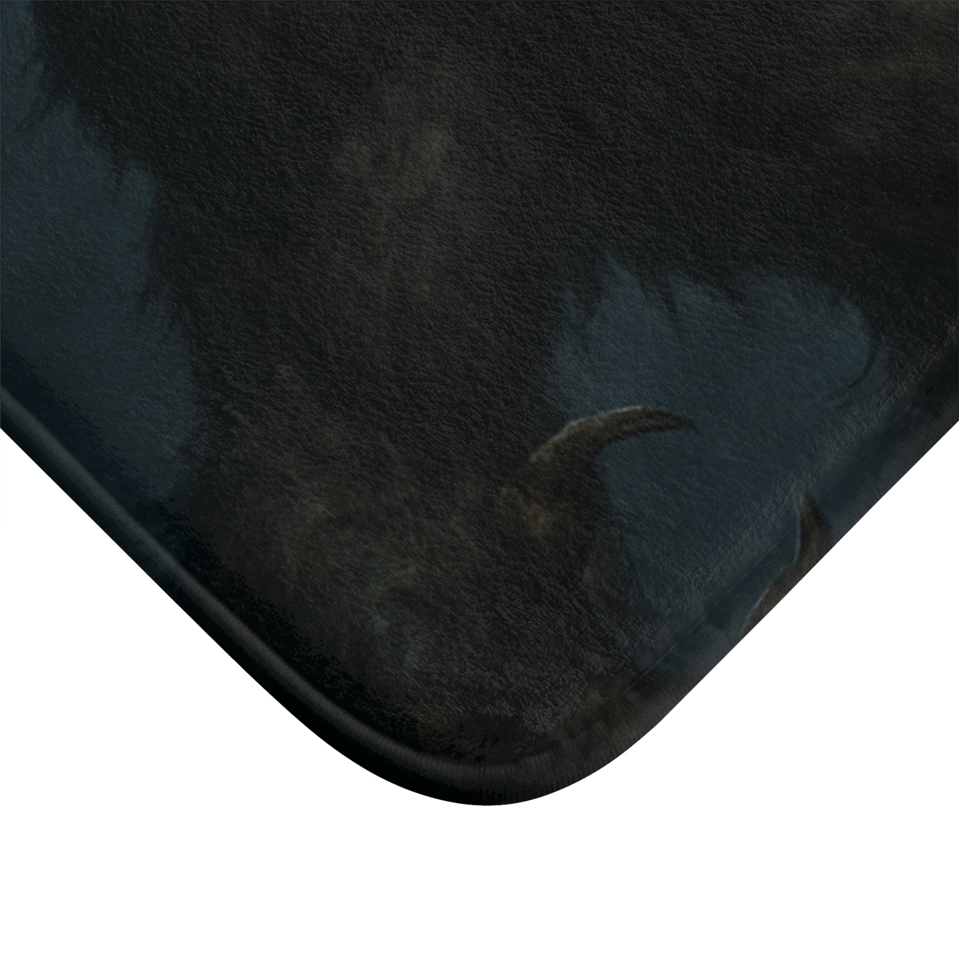 Werewolf Bath Mat, Unique Bathroom Decor, Halloween Home Accents, Gift for Wolf Lovers, Spooky Cozy Mat - TRV
