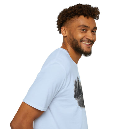 Minimalist Nature-Inspired Unisex Softstyle T-Shirt, Casual Wear, Everyday Style, Gift for Nature Lovers, Eco-Friendly Fashion