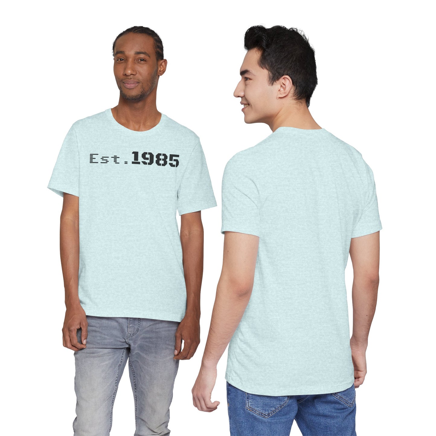 Est. 1985 Vintage Unisex Tee, Retro Birthday T-Shirt, Perfect Gift for 1980s Lovers, Casual Apparel, Timeless Style