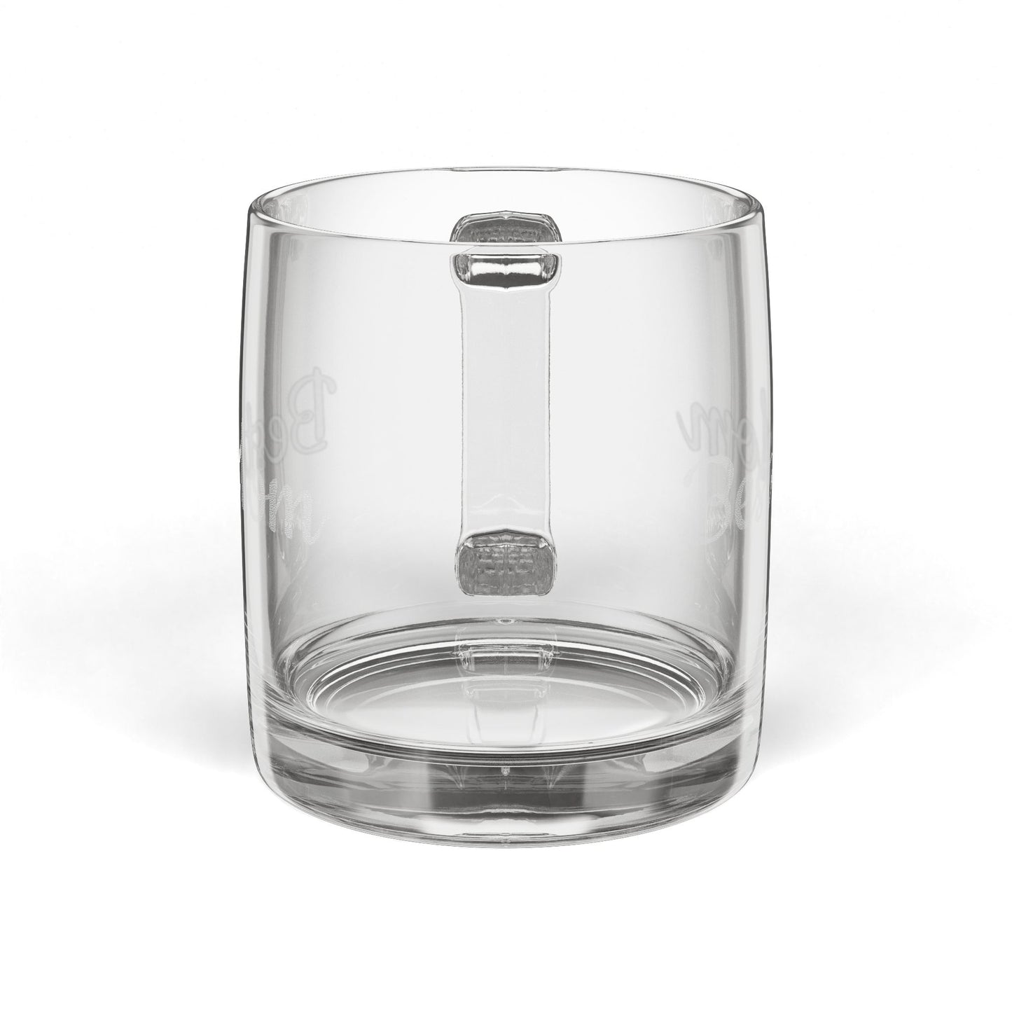 Best Mom engraved Mug | Glass Coffee Mug 12.25oz - TRV