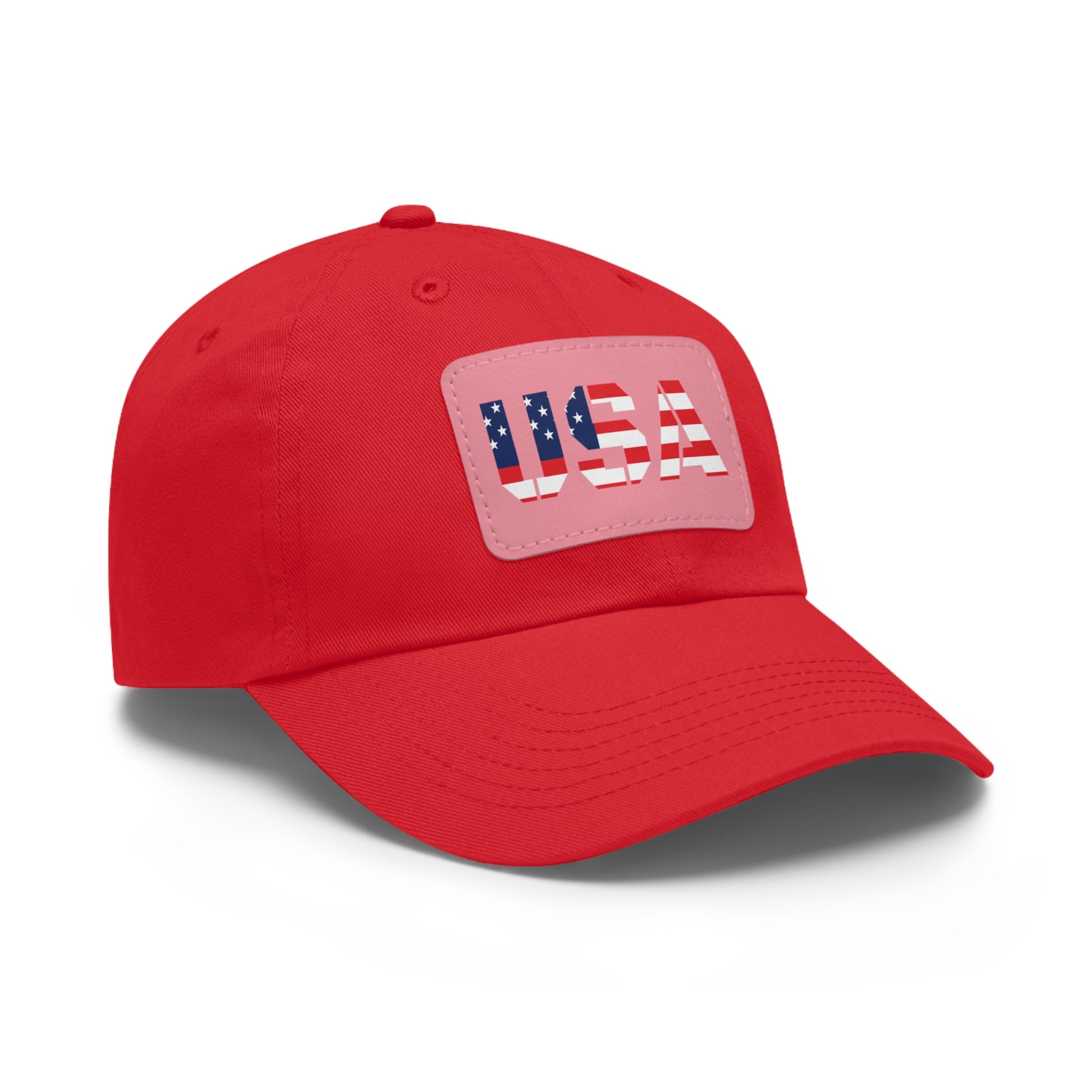 Dad Hat with USA Leather Patch - TRV