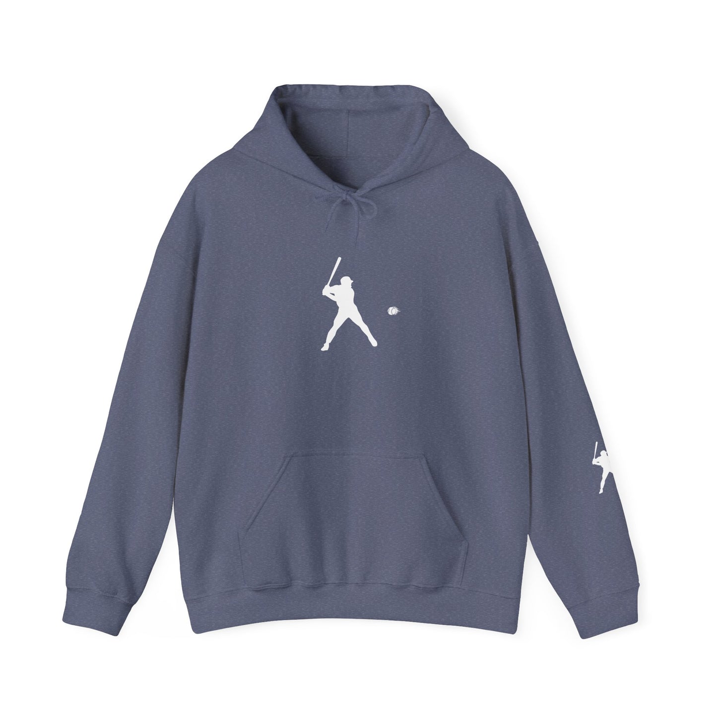 Sporty Unisex Baseball Hooded Sweatshirt, Casual Hoodie for Athletes, Perfect for Gifts, Comfy Streetwear, Ideal for Sports Events, Personal Use - TRV