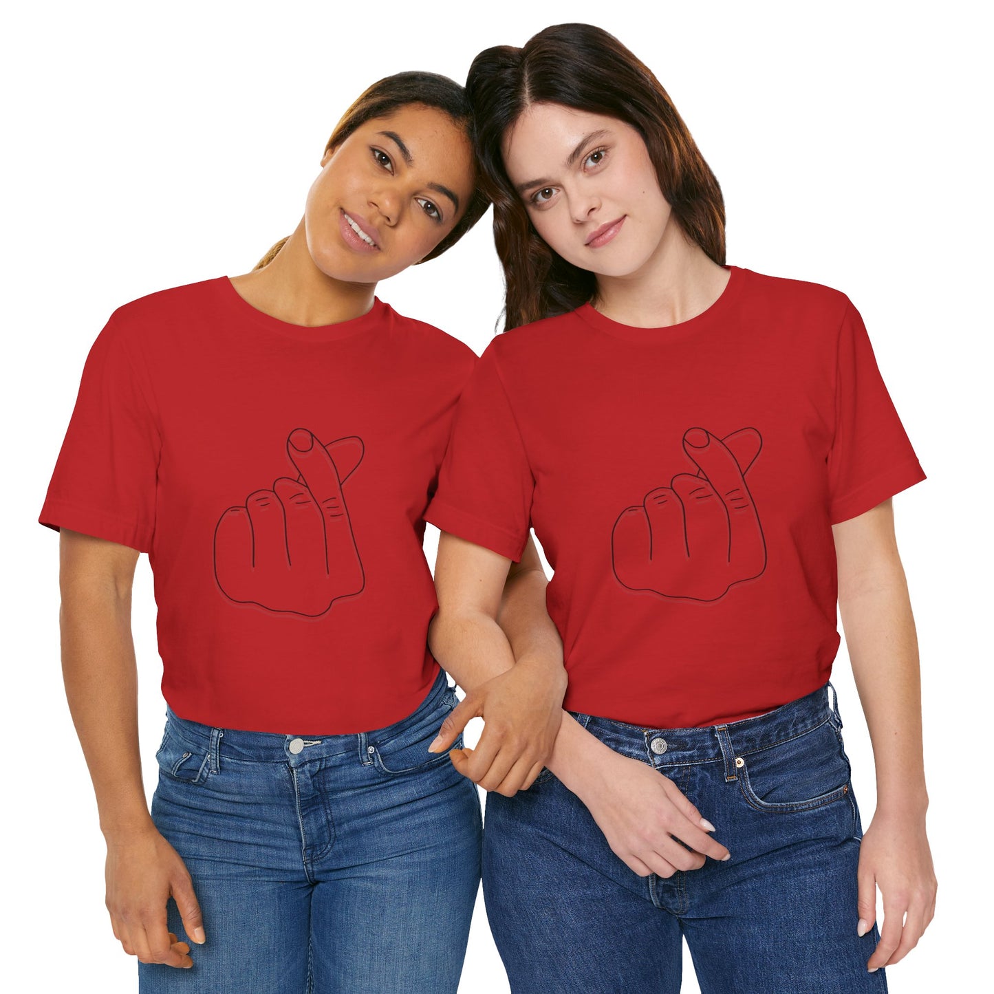 Minimalist Hand Sign Unisex Tee | Casual Everyday Wear | Perfect for Gift Givers