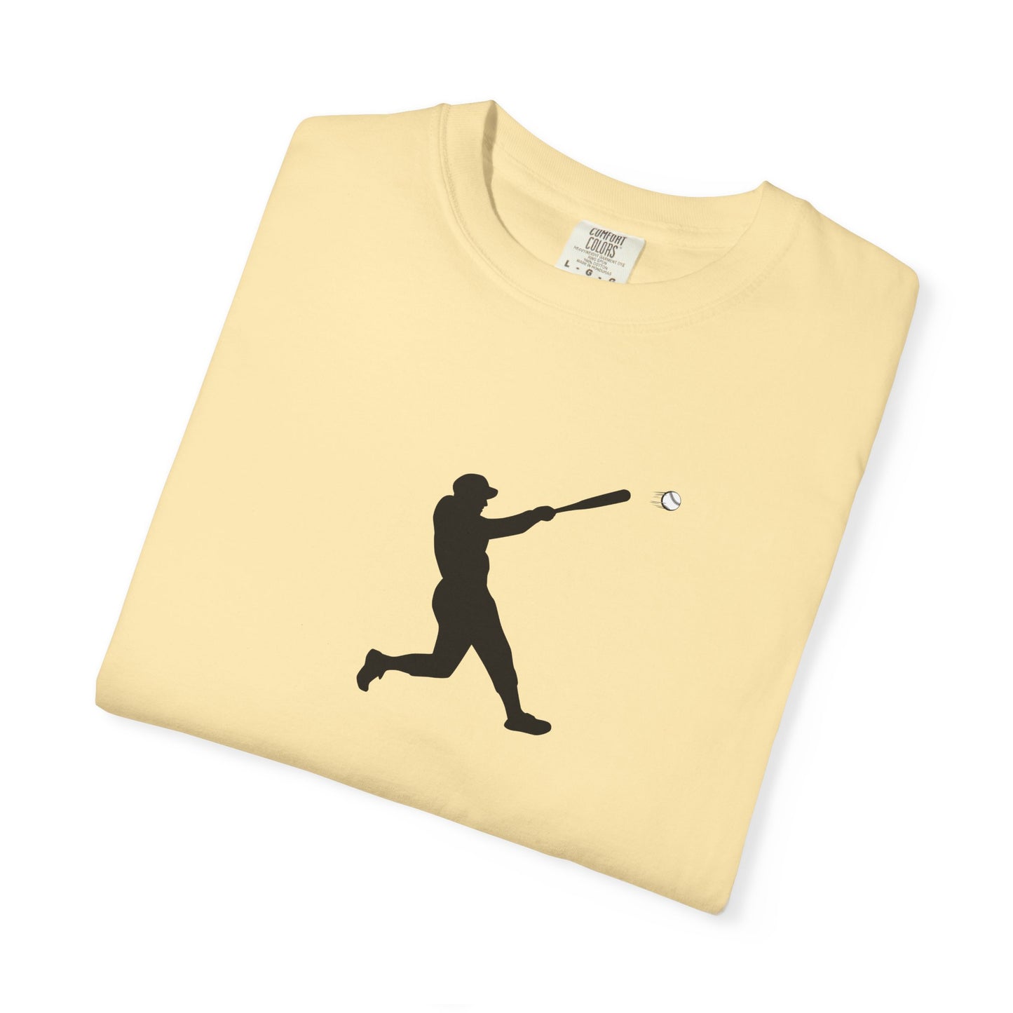 Sporty Garment-Dyed T-Shirt for Baseball Lovers, Casual Tee, Unisex Sports Shirt, Perfect Gift for Athletes, Outdoor Activities - TRV