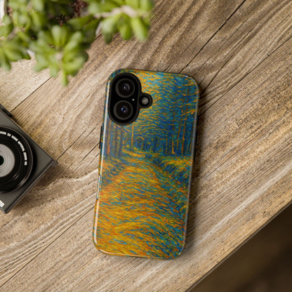Artistic Phone Case for Nature Lovers, Tough Cases, Vibrant Design, Gift for Friends, Phone Accessories, Unique Artwork - TRV