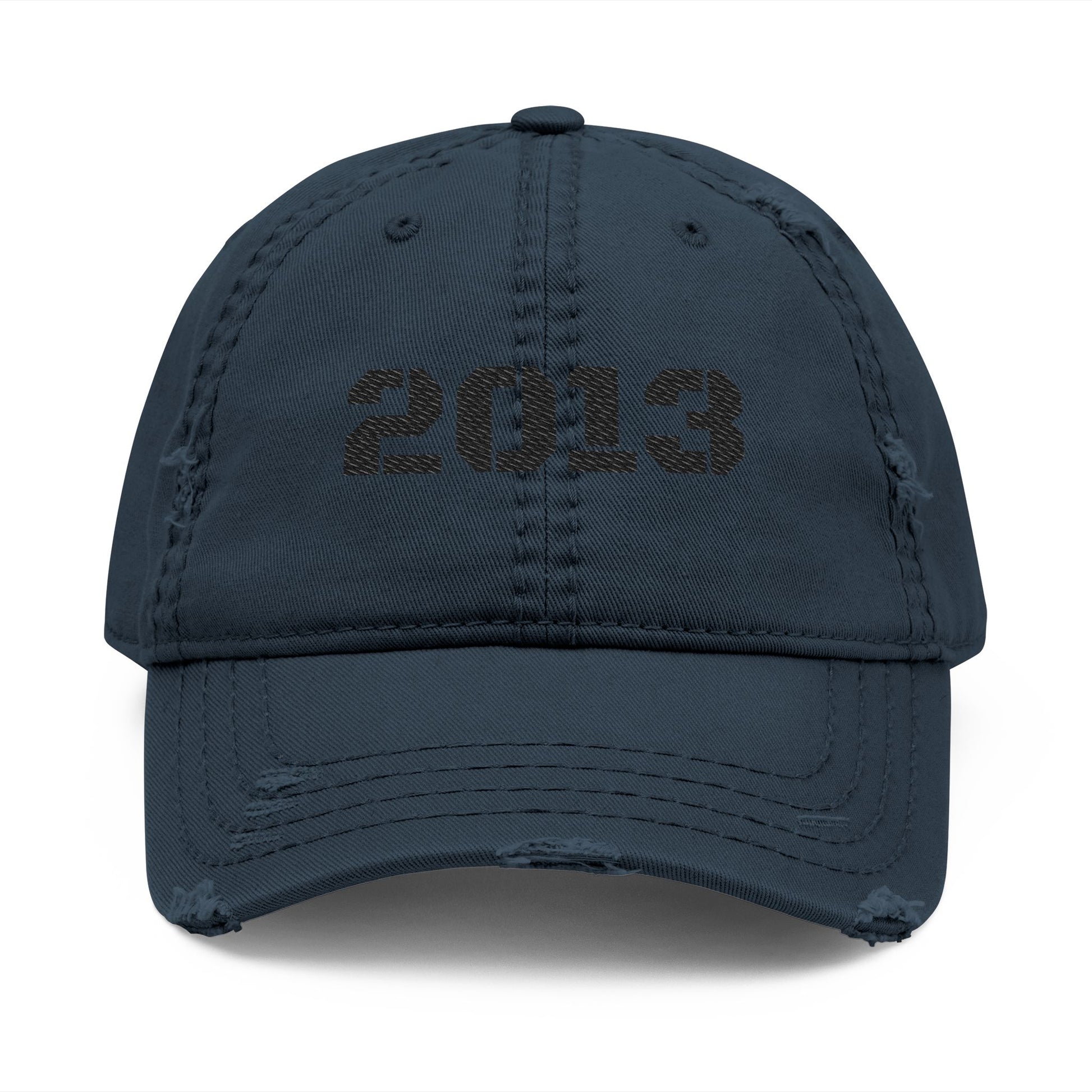 Distressed Dad Hat with Custom Embroidery, Casual Accessories for Everyday Wear, Gift for Dad, Birthday or Anniversary, Stylish Cap - TRV