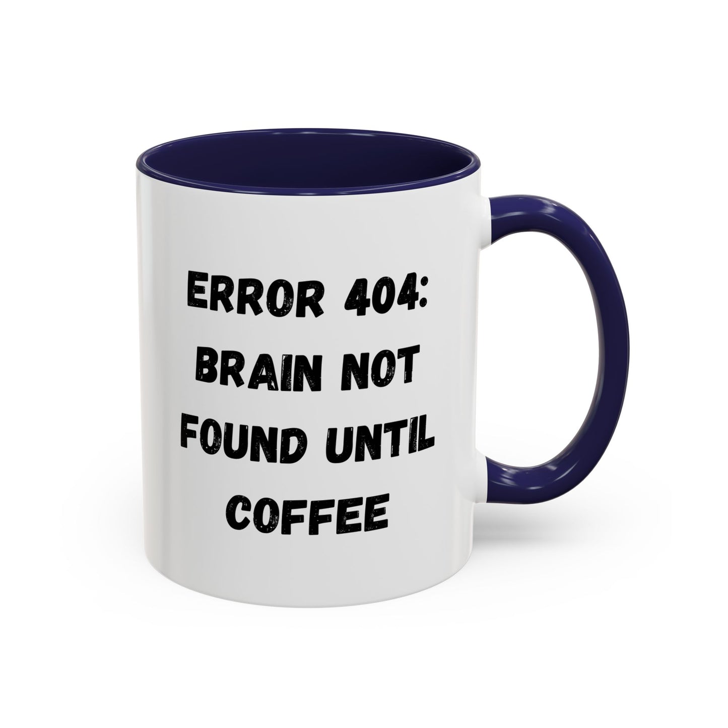 Error 404 Coffee Mug - Perfect for Your Daily Brew, Gift for Programmers, Humor for Coffee Lovers, Office Desk Decor, Nerdy Kitchenware