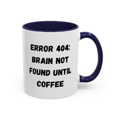 Error 404 Coffee Mug - Perfect for Your Daily Brew, Gift for Programmers, Humor for Coffee Lovers, Office Desk Decor, Nerdy Kitchenware