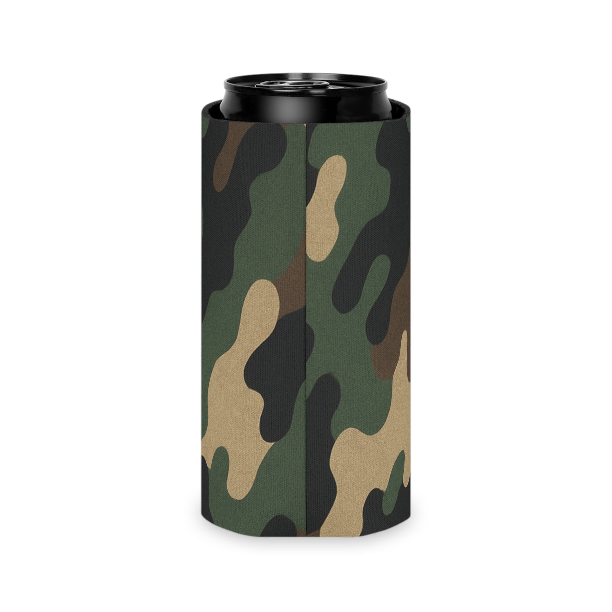 Camouflage Can Cooler | Beverage Insulator, Outdoor Parties, Gifts for Him, Hunting Accessories, Camping Gear - TRV