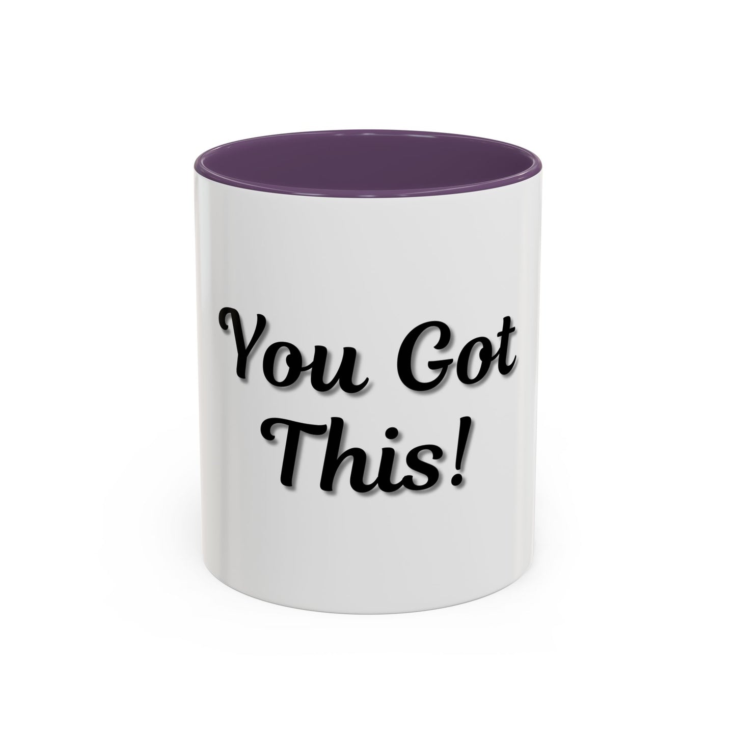 Inspirational Accent Coffee Mug - "You Got This!" - Perfect for Motivation & Gifts - TRV