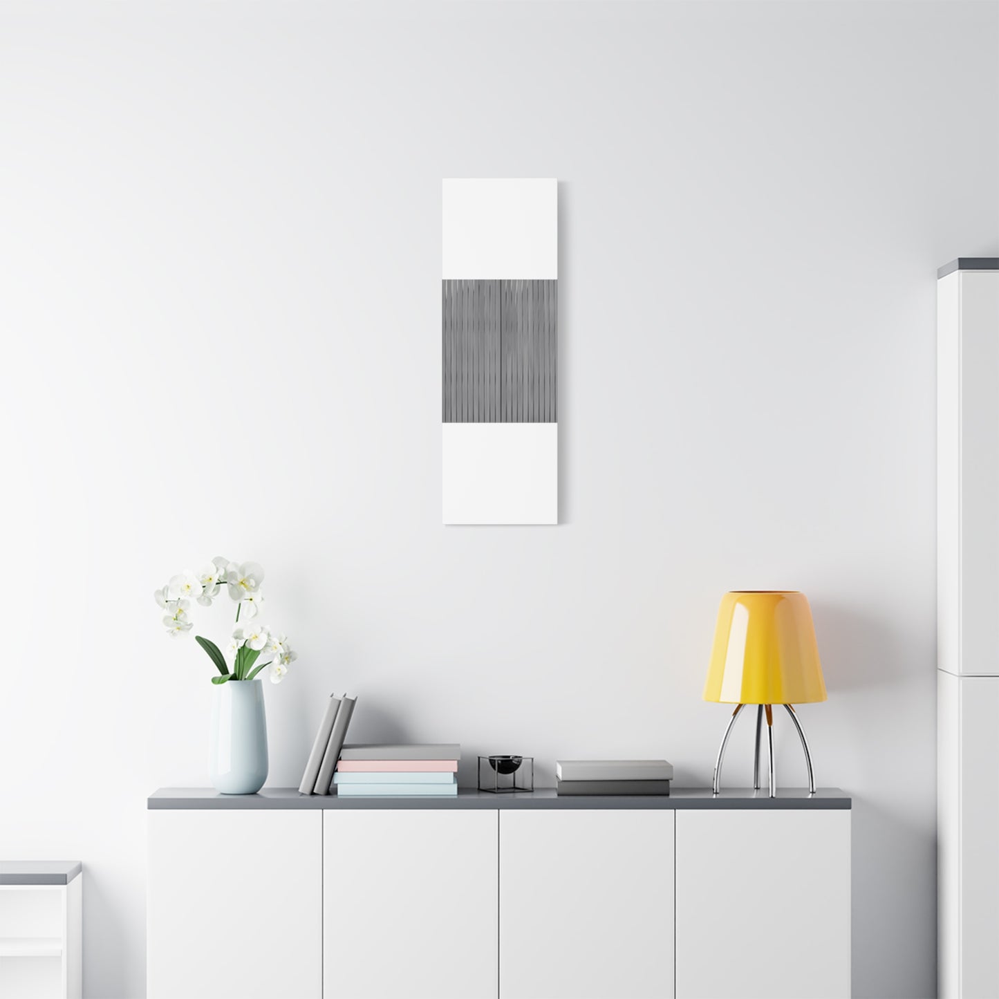 Modern Striped Canvas Art - 1.25" Stretched Wall Decor - TRV