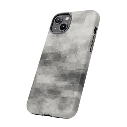 Stylish Phone Case for Tough Protection, Marble Grey Design, Customizable Gift for Her, Unisex Mobile Accessory, Birthday Present, [...] - TRV