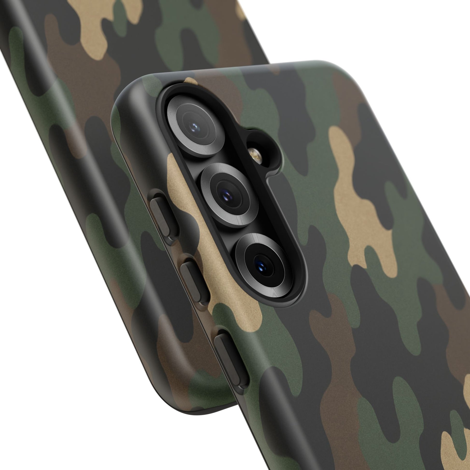 Camouflage Phone Case, Tough Cases, Military Style, Unique Phone Accessories, Gift for Him, Durable Phone Cover - TRV