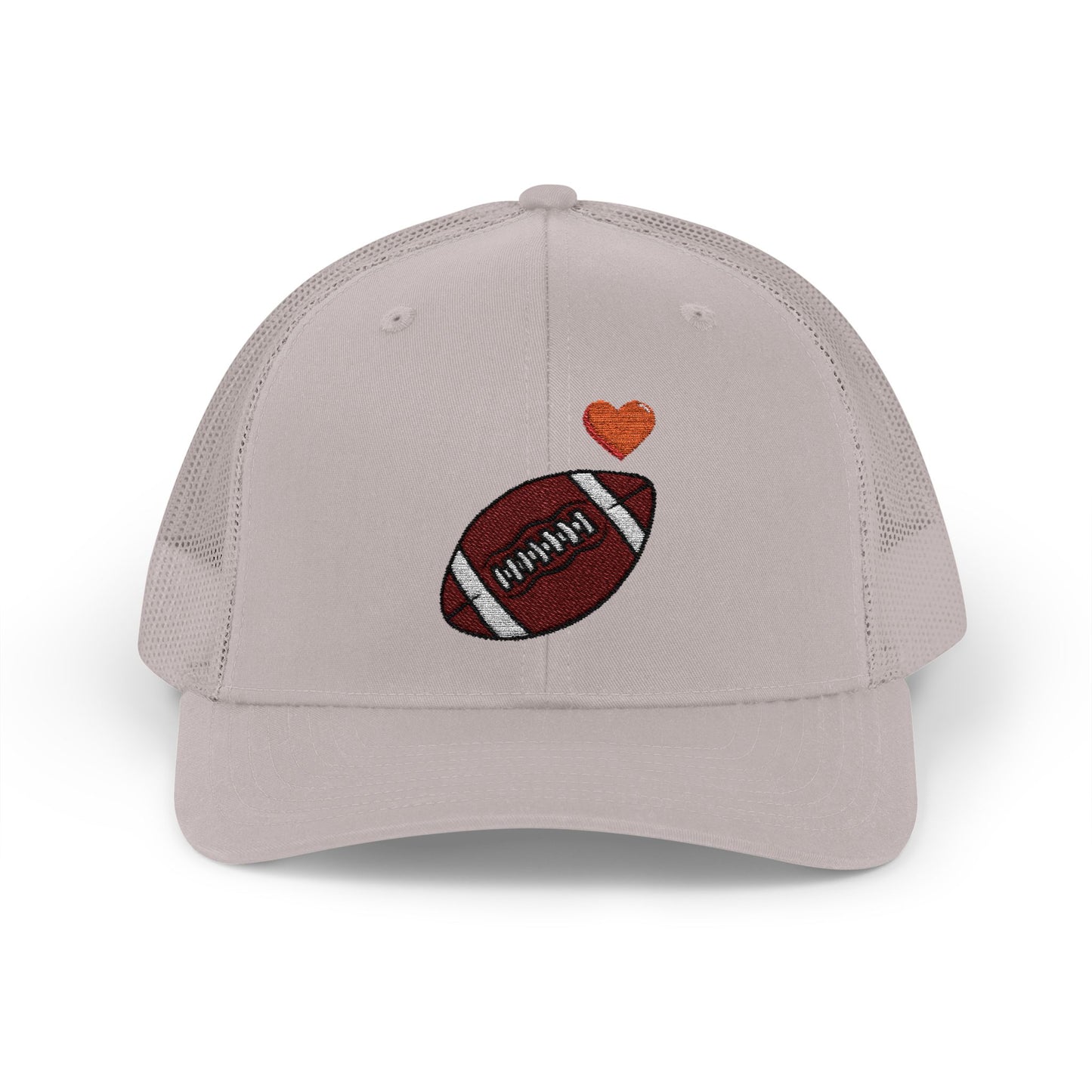 Football Love Snapback Trucker Cap, Sports Hat, Gift for Sports Fans, Casual Wear, Outdoor Activities - TRV