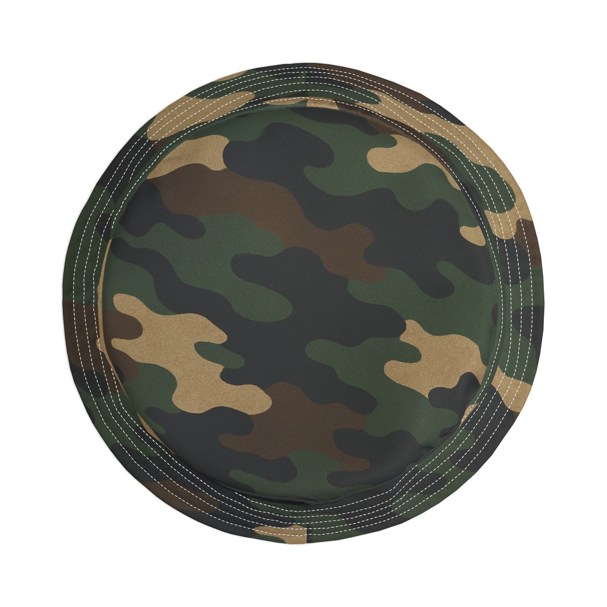 Camouflage Bucket Hat - Trendy AOP Headwear, Summer Fashion Accessory, Outdoor Adventure Cap, Unique Gift for Him/Her, Stylish Festival Hat - TRV