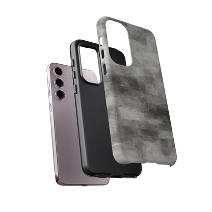 Stylish Phone Case for Tough Protection, Marble Grey Design, Customizable Gift for Her, Unisex Mobile Accessory, Birthday Present, [...] - TRV