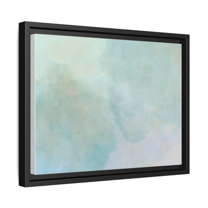 Soft Abstract Pastel Watercolor Matte Canvas