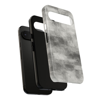 Stylish Phone Case for Tough Protection, Marble Grey Design, Customizable Gift for Her, Unisex Mobile Accessory, Birthday Present, [...] - TRV