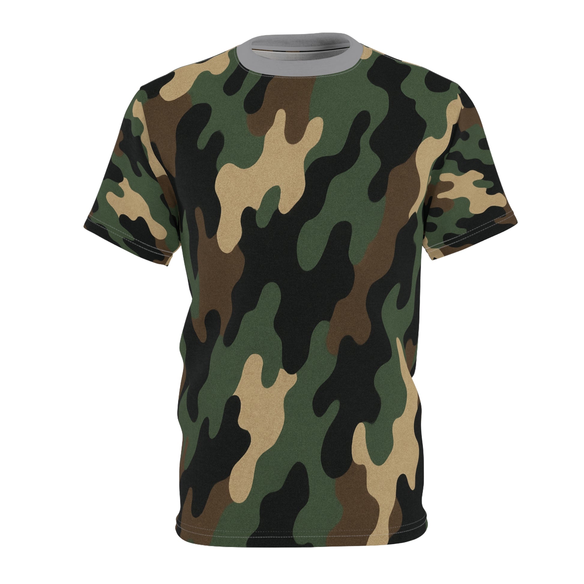 Camo Unisex Tee - Comfortable All-Occasion Apparel | Casual Everyday Wear, Outdoor Adventure Shirt, Gift for Him, Her, and Teens - TRV
