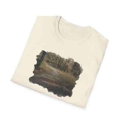 Nature-Inspired Unisex Softstyle T-Shirt, Eco-Friendly Fashion, Outdoor Lover Tee, Gift for Nature Enthusiasts, Casual Everyday Wear