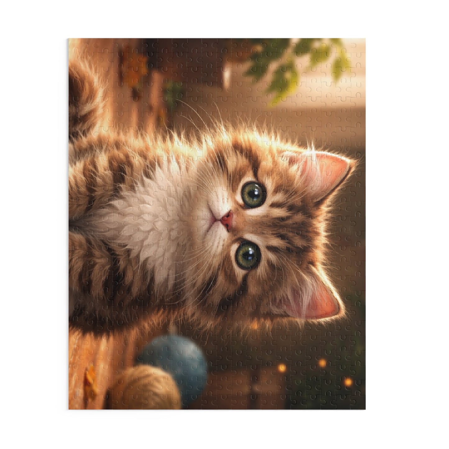 Adorable Tabby Kitten Puzzle