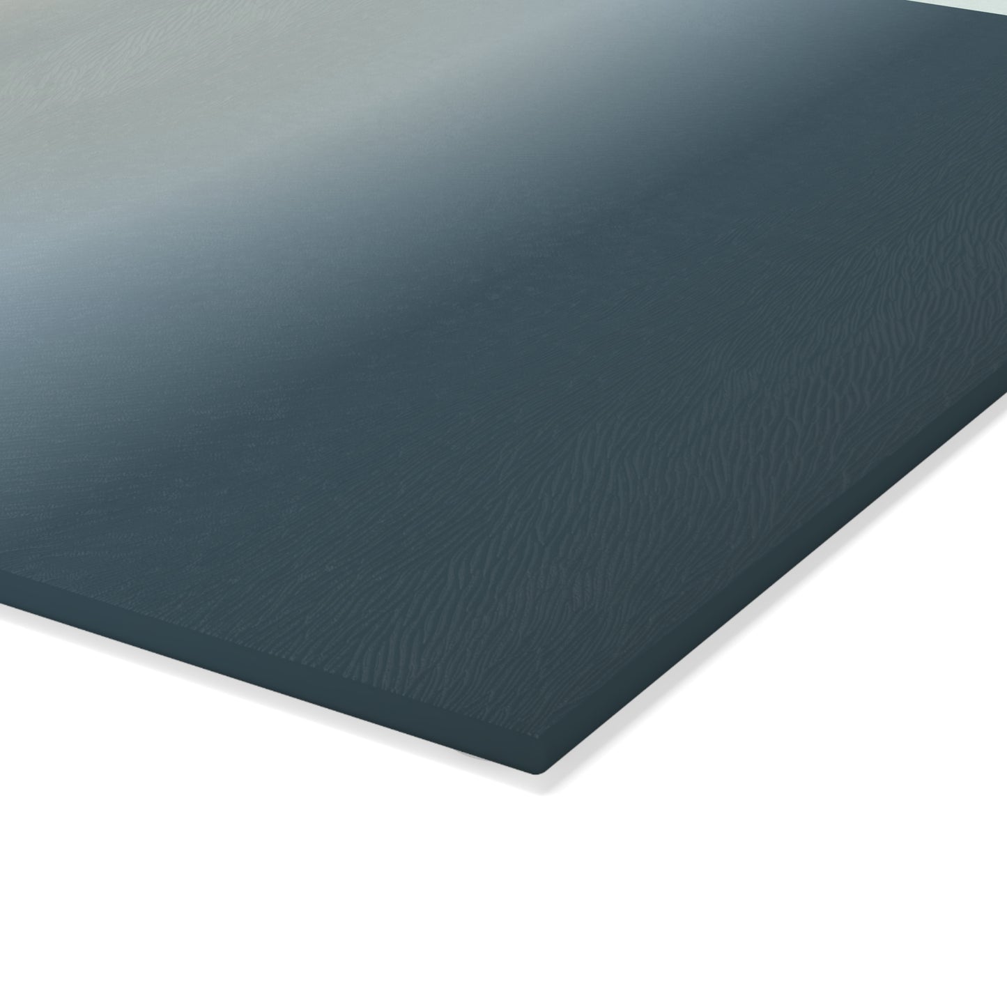 Neutral Gradient Ombre Glass Cutting Board | Blue Gray Kitchen Countertop